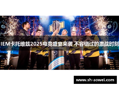 IEM卡托维兹2025电竞盛宴来袭 不容错过的激战时刻 IEM卡托维兹2025电竞盛宴来袭 不容错过的激战时刻